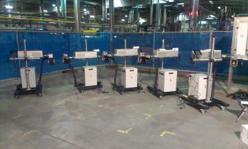 lasery K-1000 pripravené na inštaláciu rok 2012
