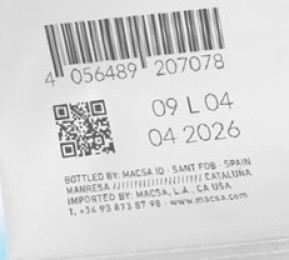 vzorka označena v pokročilom móde