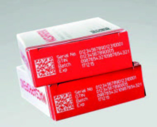 CO2 laserový popis na kartonáži   