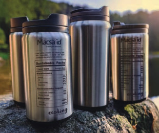 CO2 laserový popis na nápojových plechovkách 